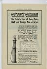 1921 Tokheim Oil Tank & Pump Co. Ad: Victory Visible Gas Pump - Fort Wayne, IN