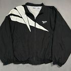 Reebok Sports Vtg AOP Winter Jacket Athletic Sports Windbreaker Sweater Shirt XL