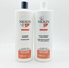 Nioxin System #4 Liter Duo (Shampoo and Scalp Therapy Conditioner), 33.8 oz