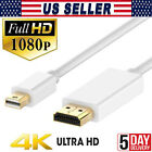 6FT Mini Display Port DP Thunderbolt to HDMI Adapter Cable for MacBook Pro Mac
