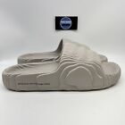 Adidas Adilette 22 Men’s Slides Sandals Core Light Brown Size 11 HQ4670