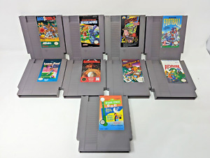 New ListingNintendo Entertainment System NES Games Lot of 9 Original Authentic USA Seller