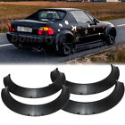 4X Fender Flares Guard Extra Wider Body Kit Wheel Arches For Honda Civic Del Sol (For: Honda)
