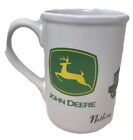 John Deere Coffee Mug Cup “Nothing Runs Like a Deere!” Tractor on Mug No Cracks