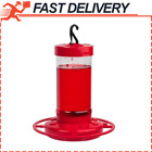 First Nature Hanging Hummingbird Feeder Red Easy To Clean 16 Oz Free Shipping