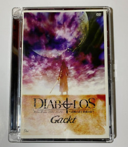Gackt • Live Tour 2005 12.24 Diabolos DVD • Original Japanese Release
