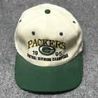 Vintage Green Bay Packers 1995 Cap Hat Central Division Champions KC Collections