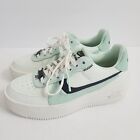 Nike Womens Air Force 1 PLT.AF.ORM Shoes DX3730-300 Size 6 Barely Green Mint Aqu