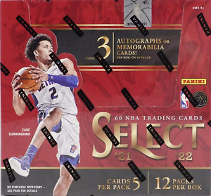 2021-22 Panini Select Basketball Hobby Box - SEALED