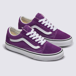 Vans Color Theory Old Skool Skate Sneakers Shoe Purple Magic VN0007NT1N8 US 4-13
