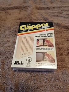 The Clapper - Vintage 1984 Original Box - Clap On Clap Off Brand New