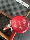 Accurate Boss Fury Lever Drag Fishing Reel RED Single Speed 600x Free Ship