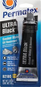 Permatex® Ultra Black® Maximum Oil Resistance RTV Silicone Gasket Maker 3 oz