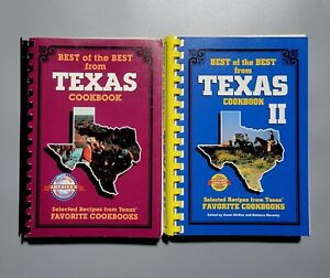 Best of the Best From Texas Cookbooks I and II - Quail Ridge Press - PB - Good