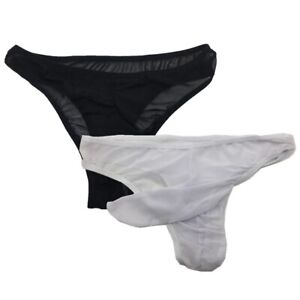 Hot Sale All Seasons Daily Mens Underwear Briefs Lingerie Mesh Sexy Thong