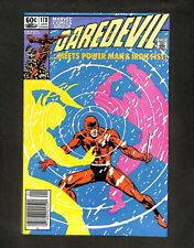 Daredevil #178 Newsstand Variant Luke Cage Iron Fist! Marvel 1982