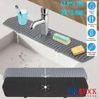 Silicone Faucet Drain Pad Drip Catcher Tray Kitchen Sink Splash Guard Slip Mat