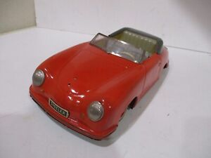 DISTLER PORSCHE 356- BATTERY OPERATED- MADE N GERMANY TESTED WORKS*