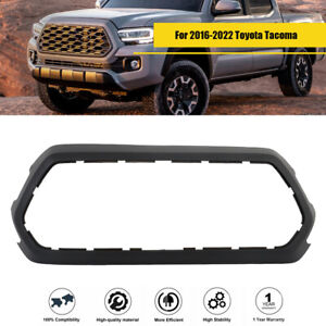 Front Upper Grille Shell Replacement Grill Frame For 2016-2022 Toyota Tacoma New (For: 2021 Tacoma)