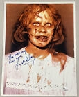 Linda Blair Signed Photo 8x10 Exorcist Horror Auto NO CARD Head Spin Insc JSA