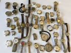 Lot Vintage Watches Hand Wind Ladies & MENS Spares Repair Parts Lot Large Amount