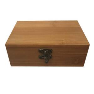 Bamboo Wooden Boxwooden Gift Boxdecorative Box With Lid Wooden Box With Hinged L