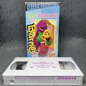 Barney - Barneys Sense-Sational Day VHS 2000 Tape Classic Collection Kids Film