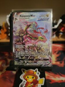 Pokemon Card - Rayquaza VMAX 2021 Evolving Skies Alt Art Hyper Rare Holo 218/203