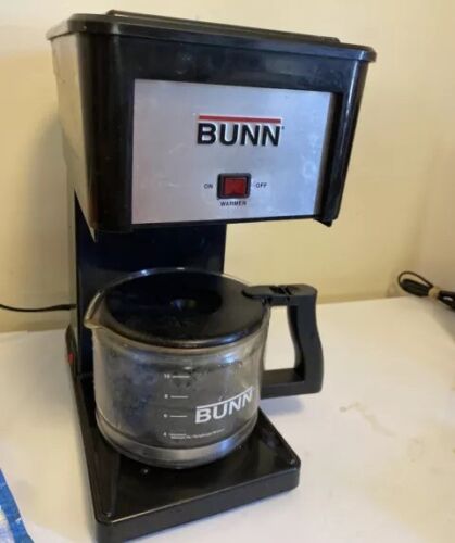 Bunn Coffee Maker Model GRX-B Black 10 Cup Drip Coffee Maker.