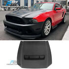 Fits 10-14 Ford Mustang GT500 Style Hood Aluminum Air Intake Scoop Vent Panel (For: 2013 Mustang)