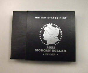 2021-D Morgan Silver Dollar. Box and COA. Mint condition. 21XG
