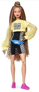 Barbie BMR1959 Doll Shorts Romper &Sweatshirt w Stand & Biker Shorts DAMG BOX 3D