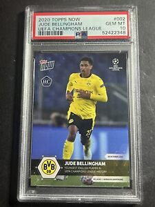 New Listing2020 Topps Now UEFA Jude Bellingham #002 Rookie - PSA 10