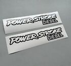 Powerstroke Diesel Ford F250 Turbo Diesel Truck Multi-Color Vinyl Decal Sticker