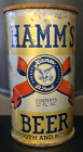 Vintage 1930'S  HAMM'S BEER Opening Instruction OI Flat Top Empty Beer Can IRTP