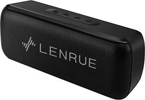 LENRUE Bluetooth Speaker,Wireless Portable Speakers with TWS, 12H Playtime