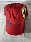 Ferrari Hat Baseball Cap Red Vintage 90s Embroidered Car Racing Felipe Massa F1