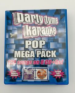 Party Tyme Karaoke - Pop Mega Pack [128-Song Mega Pack] [8 CD]