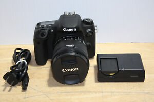 Canon EOS 77D 24.2 MP DSLR Camera w/ AF-S 10-18mm Lens