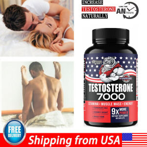 Men's Health Capsules-Total Testosterone Booster for Men, Build Energy Muscle