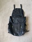 Large Casual solid Leather Laptop or travel Backpack