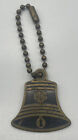 Schulmerich Carillons Bells Chimes Advertising Keychain Fob Sellersville PA VTG