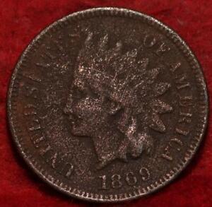 1869 Philadelphia Mint Indian Head Cent