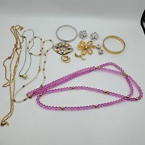 Monet Silver/Gold Tone Assorted Jewelry Lot