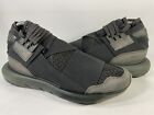 Adidas Y-3 Qasa High Black Grey Mens Size 6.5 CG3194 Sneakers