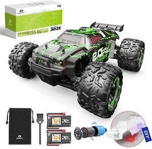 DEERC 302E 4WD RC Car 1:18 60KM/H High Speed Monster Truck Off -Road Brushless