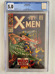 X-Men #30 CGC 5.0 White Pages! 1967
