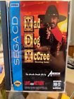 Mad Dog McCree Sega CD 1993  untested disc with manual retro video game vintage