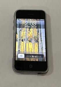 Apple iPhone 1st Generation - 8GB - Black (AT&T) A1203 (GSM)  IOS 3.0 A83