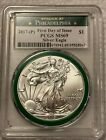 2017  P American Silver Eagle Graded PCGS MS69 First Day Of Issue